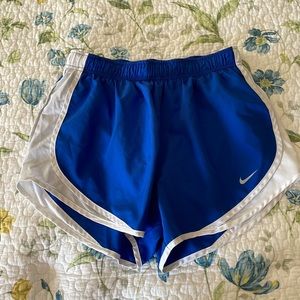 Blue Nike Women’s Tempo running shorts